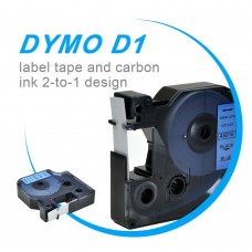 Dymo 45016 Label Tape Black – Blue...