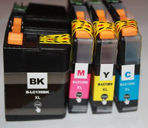 Brother LC139 Black LC135XL colours ink Cartridges Brother LC139 Black LC135XL colours ink Cartridges