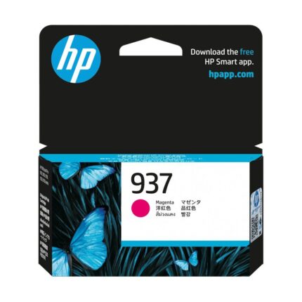 Genuine HP 937 Magenta Ink Cartridge 4S6W3NA